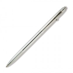 Stylo Pompier en Erable sycomore _ Bois Européen _ Plaquage chrome