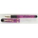 Stylo plume or 18 carats Admiral Violet Bexley