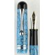 Stylo plume or 18 carats Admiral Bleu Bexley