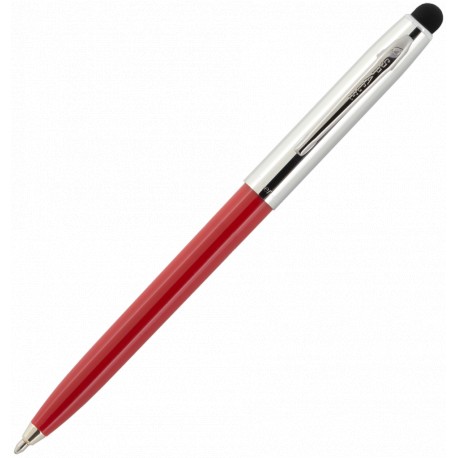 Stylo Stylet Rouge semi-chromée Cap-O-Matic Fisher Space Pen